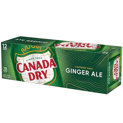Canada Dry Ginger Ale, 12 Pack Cans