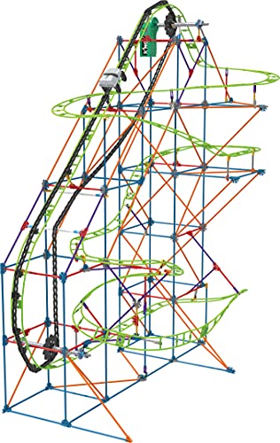 K'Nex 51438 TYPHOON FRENZY ROLLER COASTER BUILDING SET Building Kit , Gray