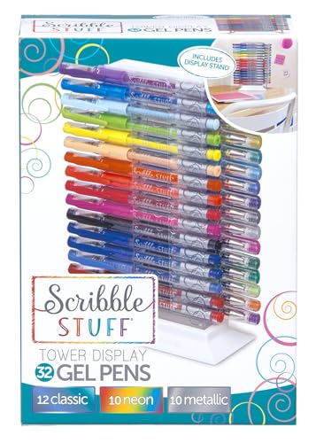 32 Count Gel Pens Tower Set