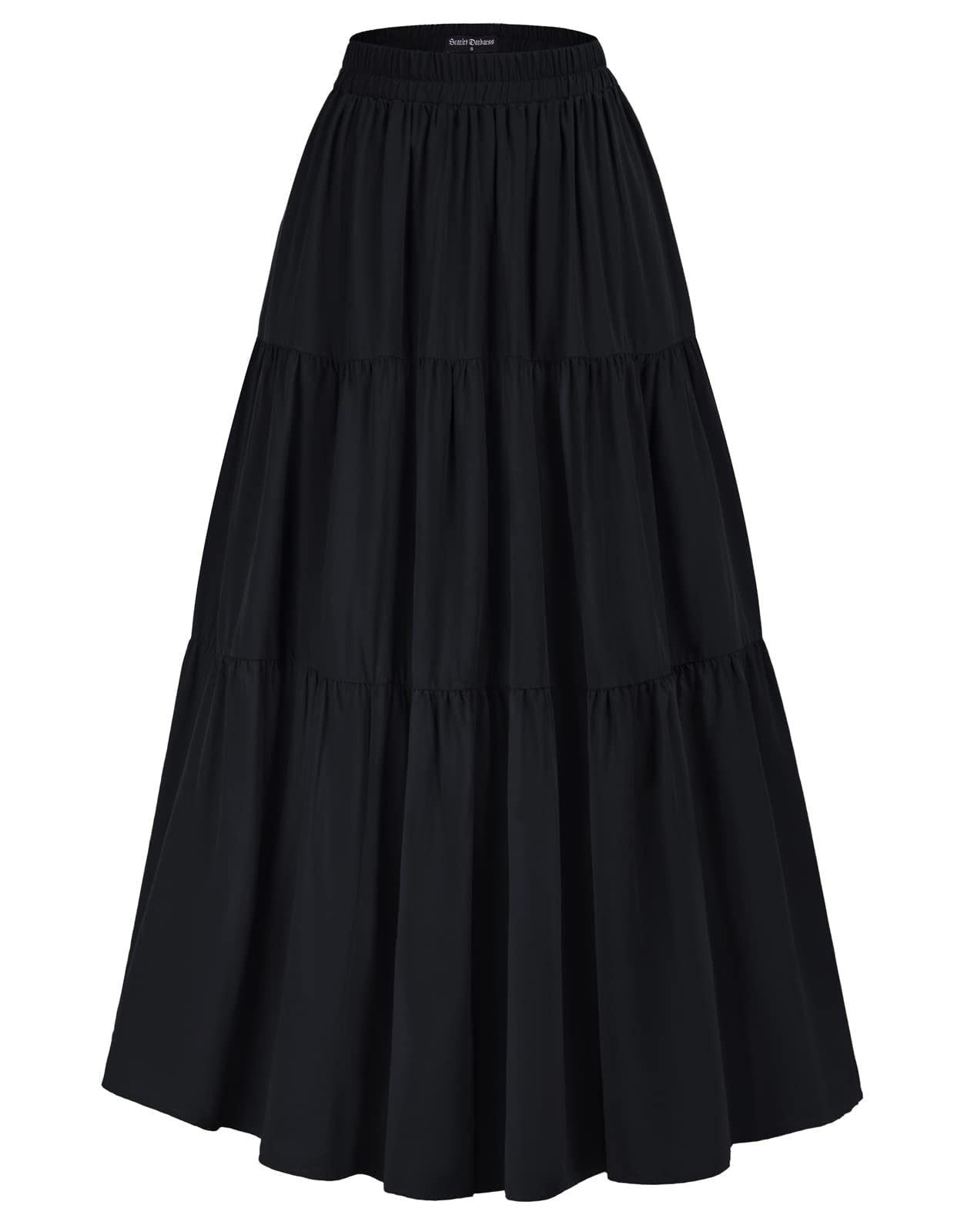 Women's Ankle Length Maxi Skirt with Pockets