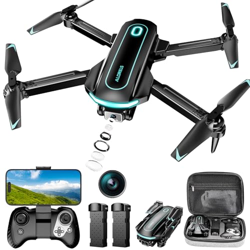 2 Battery 1080P FPV Foldable Camera Drone