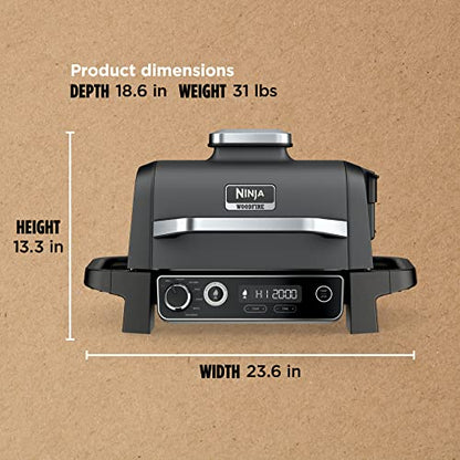 Ninja 7-in-1 Woodfire Grill & BBQ Cooker
