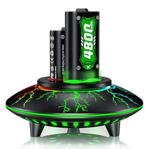 2 Pack Rechargeable Battery Kit for Xbox Controllers