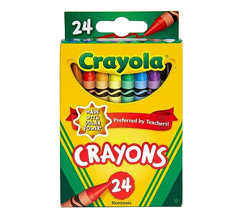 24 Count Crayola Crayons Classic Assorted Colors