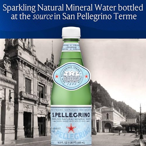 San Pellegrino Sparkling Mineral Water, 12-Pack