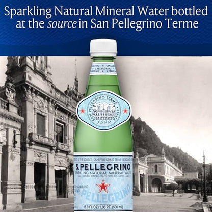 San Pellegrino Sparkling Mineral Water, 12-Pack