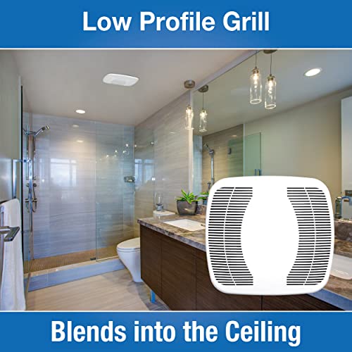 Air King BFQ50 ENERGY STAR® Qualified SNAP-IN Exhaust Fan, 50 CFM