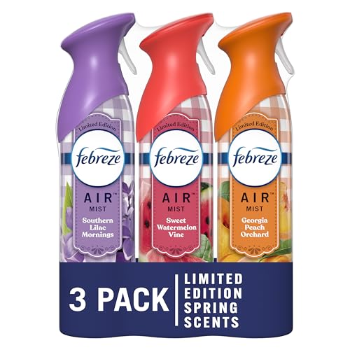 Febreze Odor-Fighting Room Spray, Variety Pack, 8.8oz, 3 Count