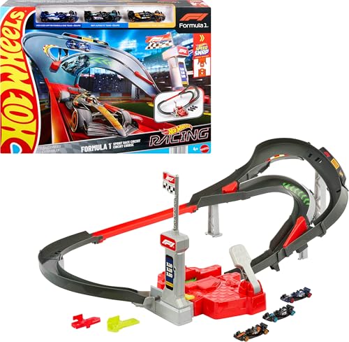 Hot Wheels Formula 1 Die-Cast Car Track Set