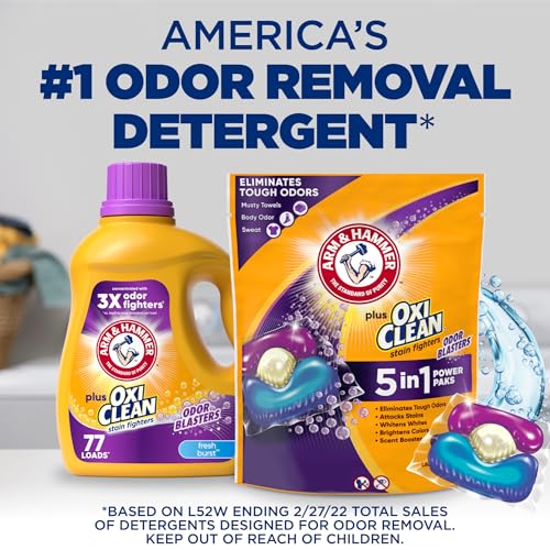Arm & Hammer OxiClean Laundry Detergent Power Paks
