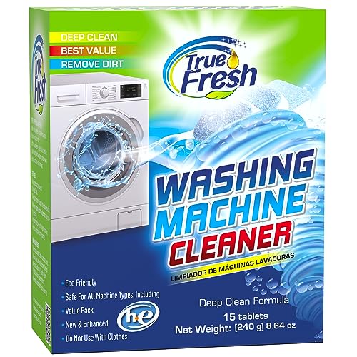 15 Pack Washing Machine Cleaner Descaler Tablets