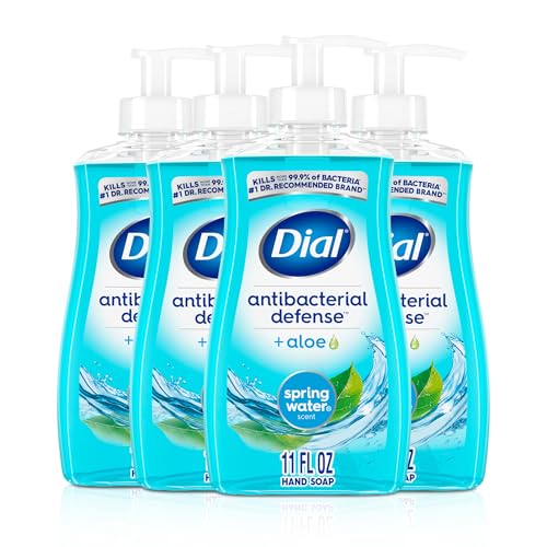 4 Pack Dial Antibacterial Liquid Hand Soap 11oz