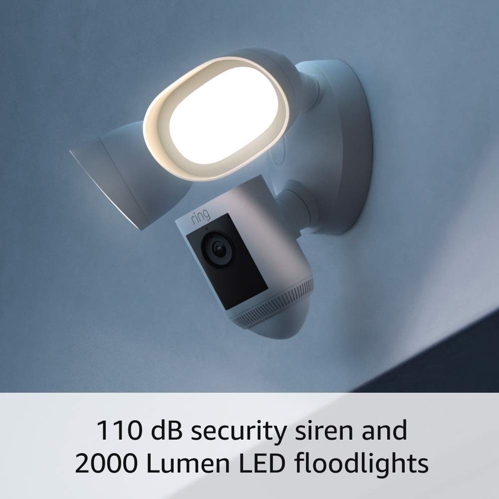 Ring Floodlight Cam Pro with 3D Motion Detection