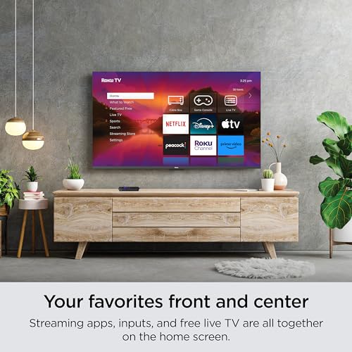 Roku 55-Inch 4K QLED Smart TV with Voice Remote