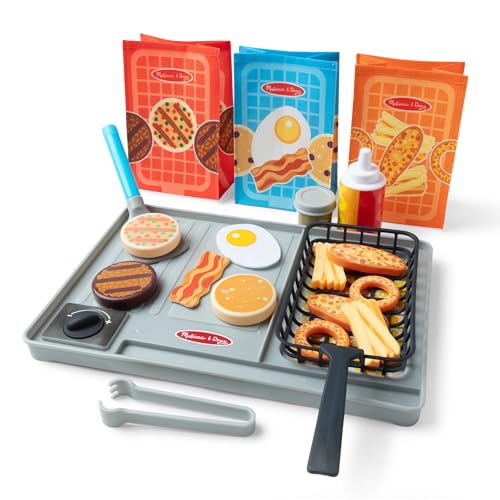 Melissa & Doug Flip & Fry Grill Kitchen Playset