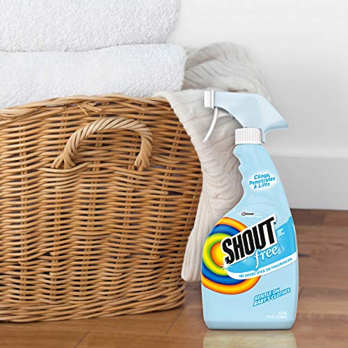 SHOUT Stain Remover Spray, Enzyme Formula, 22oz