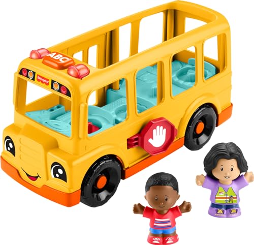 Fisher-Price Little People School Bus Toy with Figures