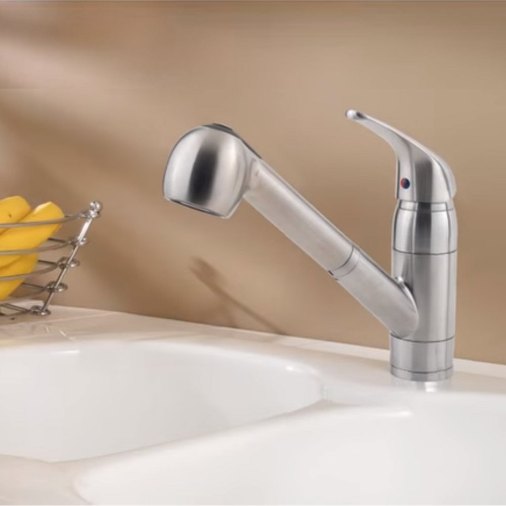 Pfister Pull-Out Kitchen Faucet in Stainless Steel
