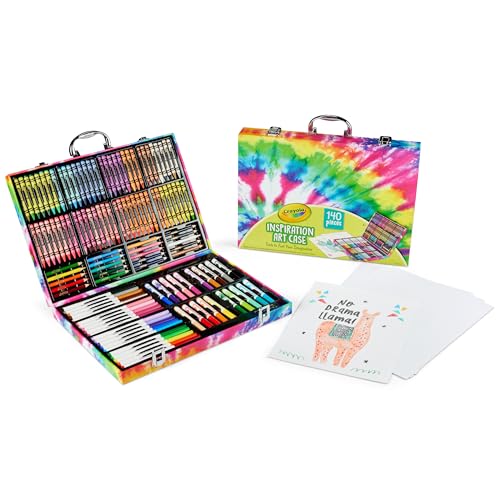 140 Count Crayola Kids Coloring Art Case Set