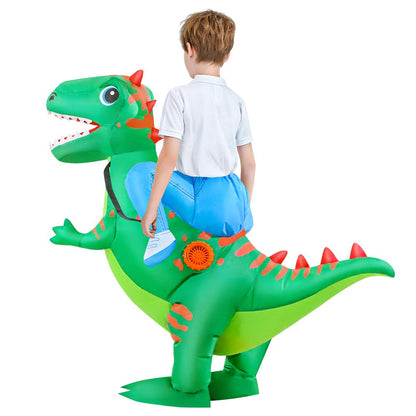 KOOY Inflatable T-Rex Dinosaur Costume for Kids