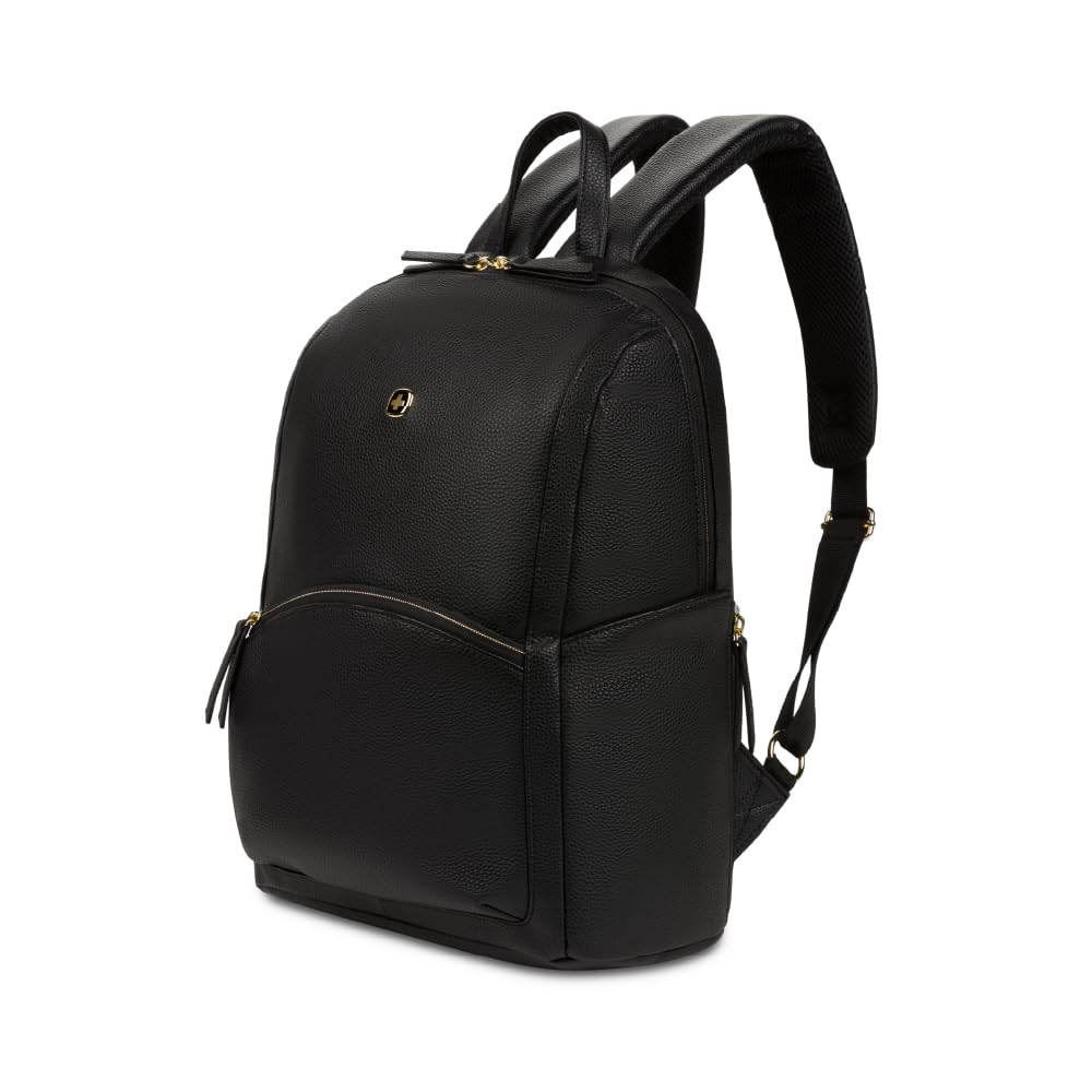 SwissGear Women's 16-Inch Laptop Backpack, Black