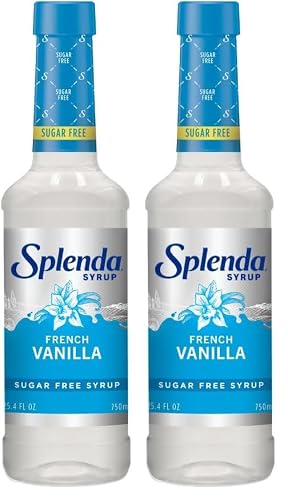 2 Pack Splenda Sugar Free French Vanilla Coffee Syrup (OU-Parve)