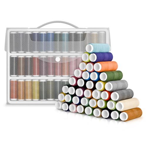 39 Spool Polyester Sewing and Embroidery Thread Set