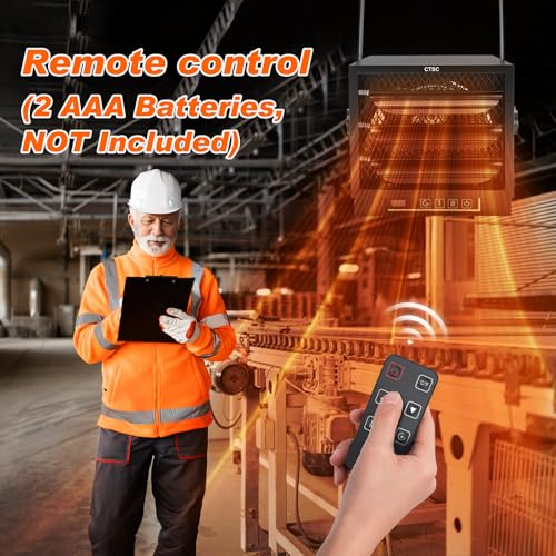 CTSC 4800W Electric Garage Heater with Remote
