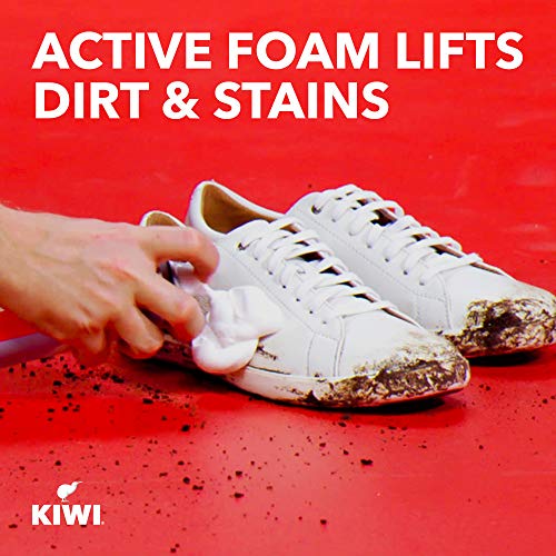 KIWI Quick Dry Shoe Cleaner | Use for Dirt on Sneakers, Tennis Shoes, Running Shoes and More | 5.5 Oz | Pack of 3