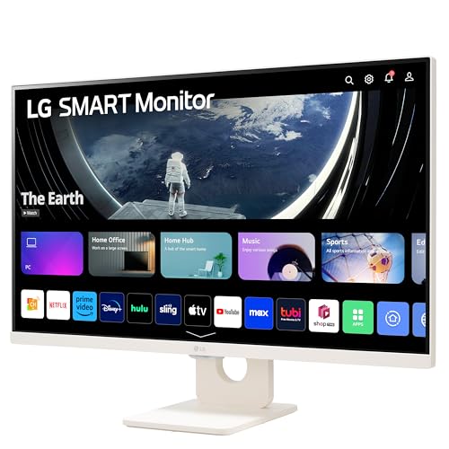LG 27-Inch FHD Smart Monitor with AirPlay 2