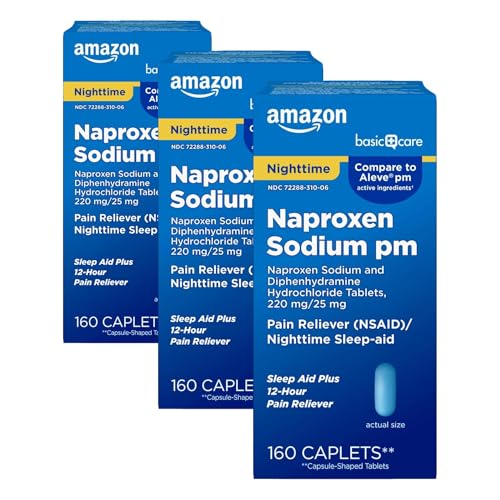 160 Count All Night Pain Relief PM Tablets