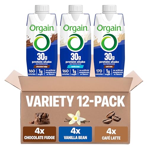 12 Pack Orgain 30g High Protein Shakes