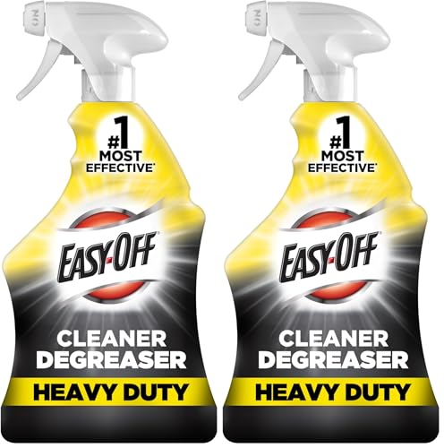 2 Pack Easy-Off Heavy Duty Degreaser Spray 32 Ounce