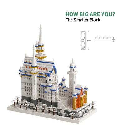Germany Swan Stone Castle Micro Blocks Set
