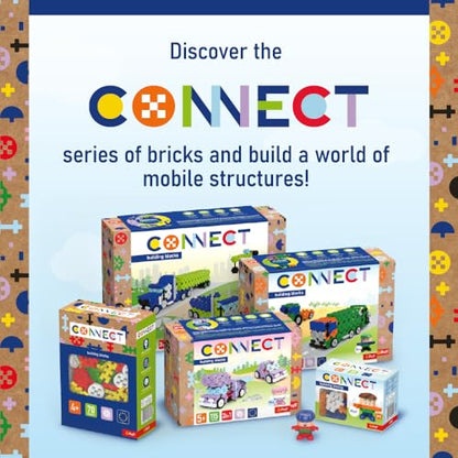 94-Piece Connect Construction Bricks 2-in-1 Set