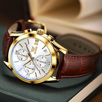 OLEVS Men's Chronograph Luxury Waterproof Watch