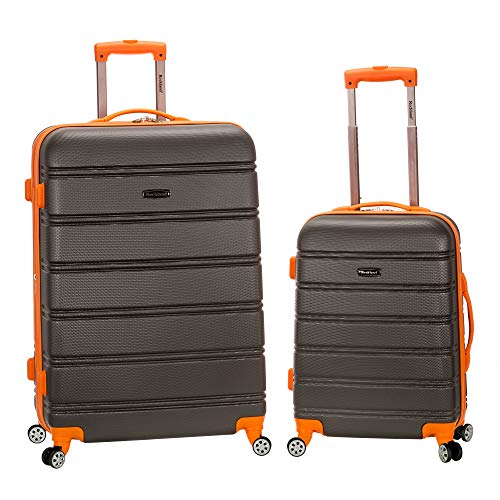2 Piece Rockland Hardside Expandable Spinner Luggage Set