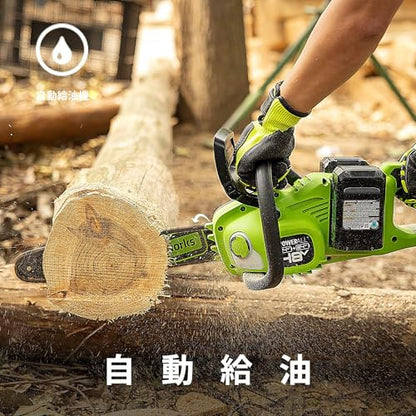 Greenworks 48V Brushless Cordless Chainsaw with Batteries