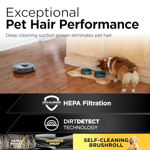 Shark Self-Empty Robot Vacuum for Carpets & Pets