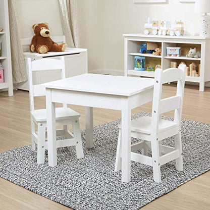 Melissa & Doug Wooden Table and Chairs Set