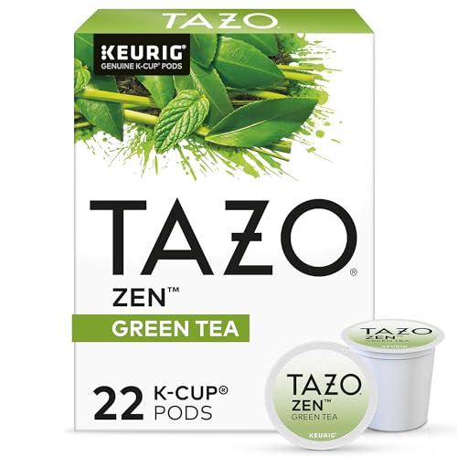 22 Count TAZO Organic Zen Green Tea K-Cups