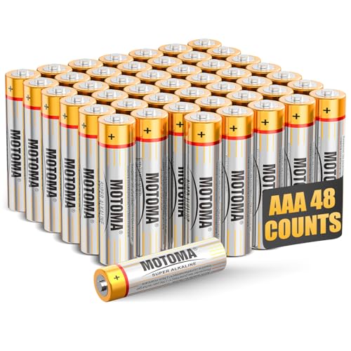 48 Pack AAA Alkaline Batteries 1.5V Long Lasting