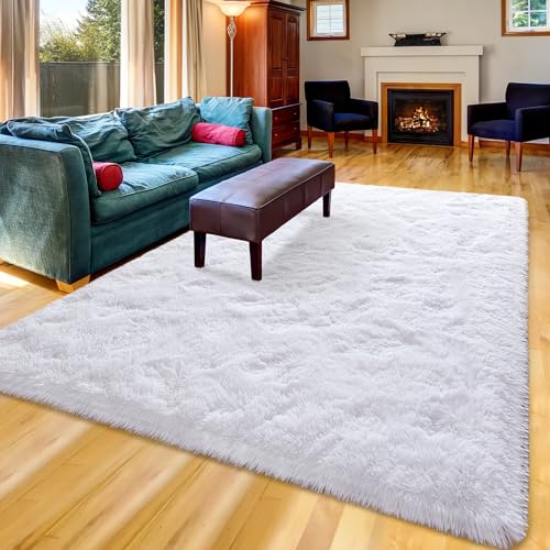 5 x 8.1 Feet Fluffy Shag Area Rug Plush Carpet