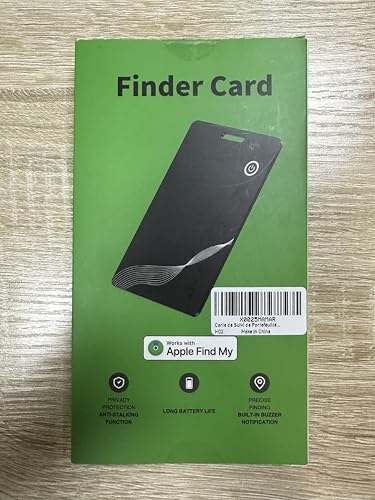 Rechargeable Wallet Tracker with Apple Find My