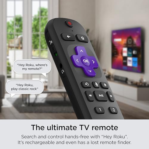 Roku 55-Inch 4K QLED Smart TV with Voice Remote