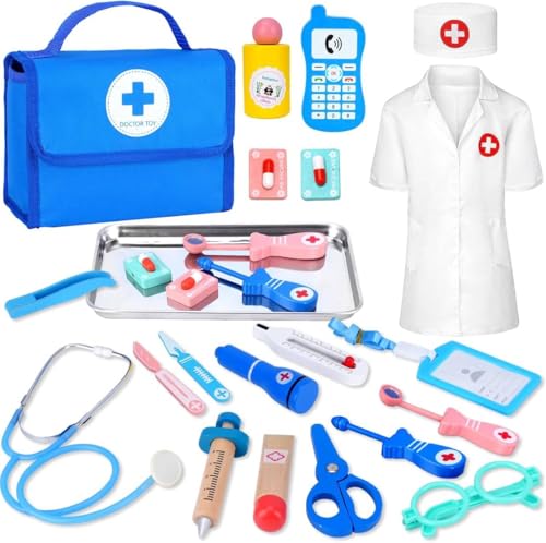 Kids Doctor Kit Pretend Play Medical Toy Set