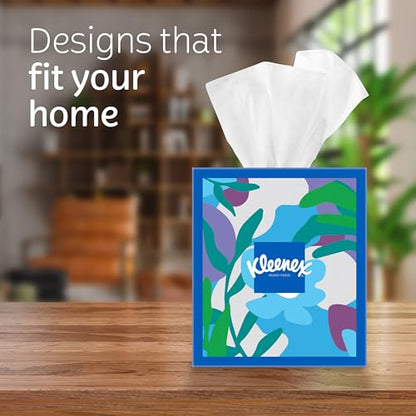 4 Boxes Kleenex Trusted Care Facial Tissues