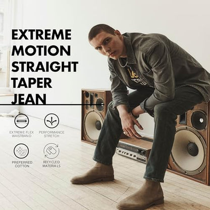 Lee Men's Extreme Motion Straight Taper Jeans