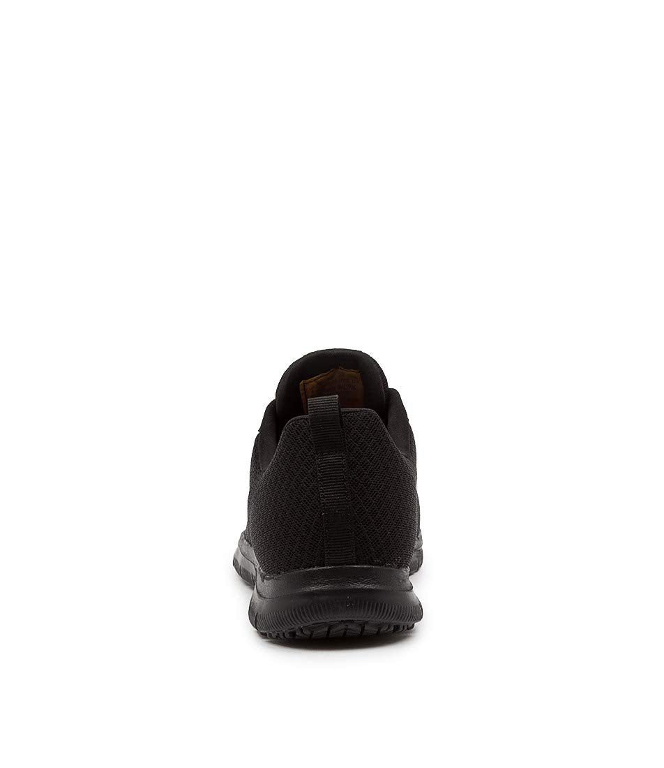 Skechers Women's Ghenter Bronaugh Work Shoe, Black, 10