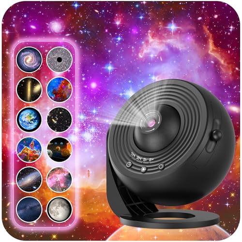 13 Disc Galaxy Star Projector for Bedroom Kids